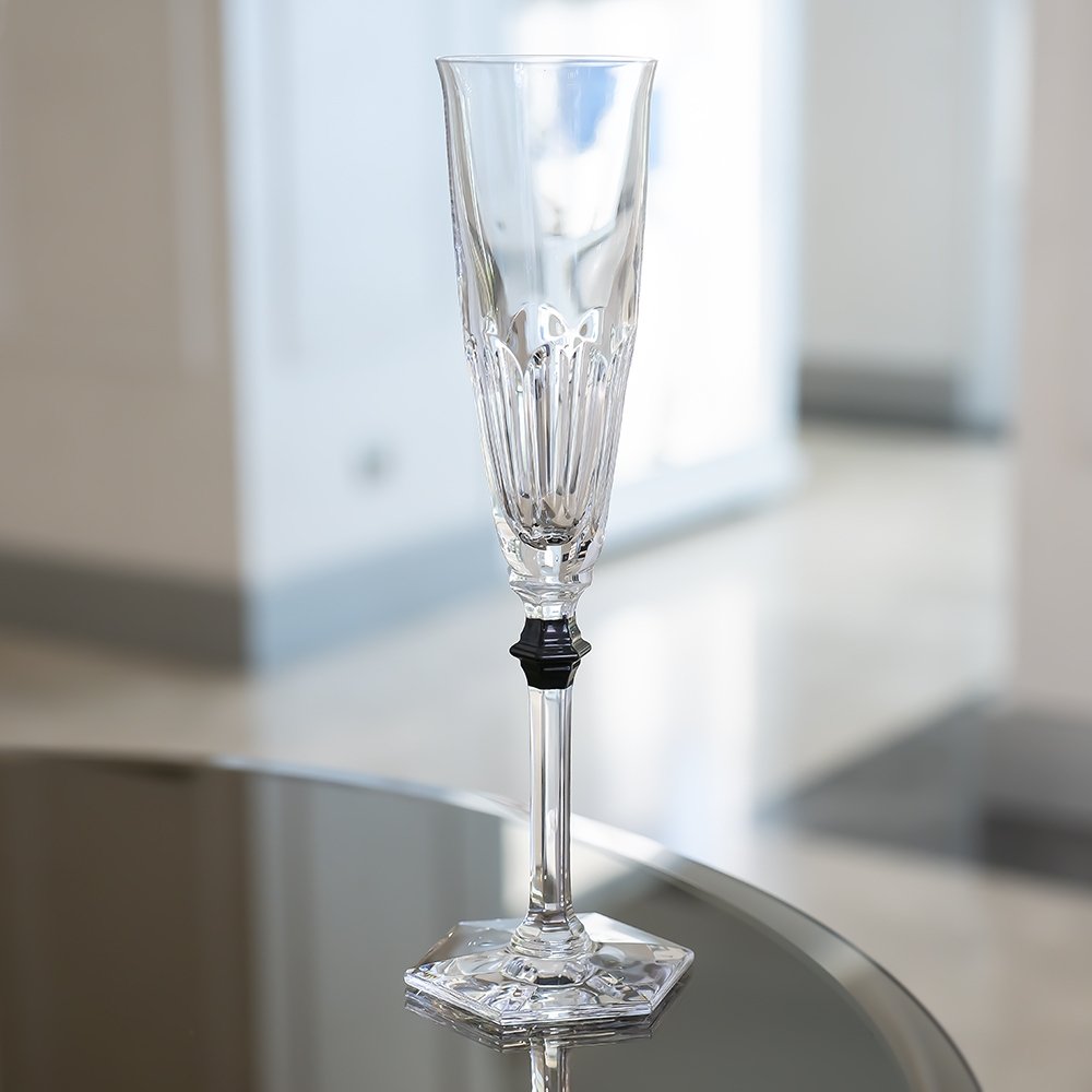 Set of champagne glasses Baccarat &quot;Harcourt&quot;
