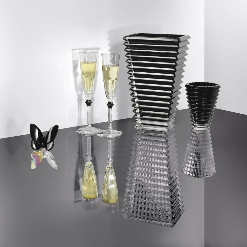 Set of champagne glasses Baccarat &quot;Harcourt&quot;