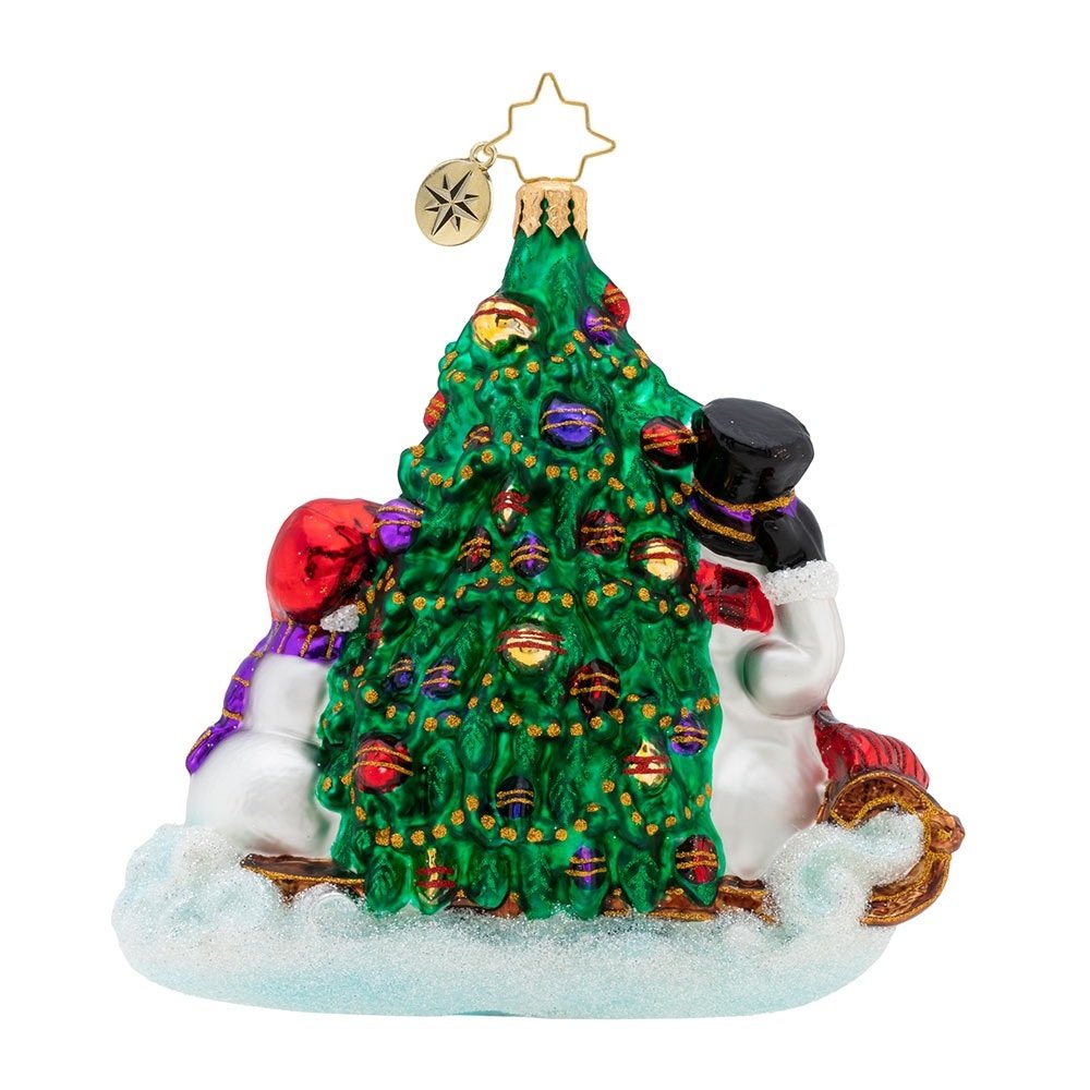 Christmas decorations Christopher Radko &quot;Snowdrift Sleigh Ride&quot;