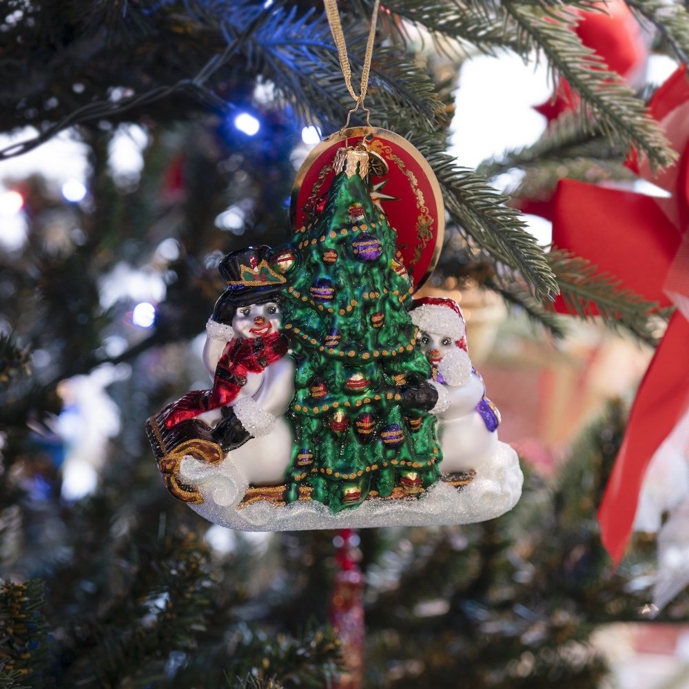 Christmas decorations Christopher Radko &quot;Snowdrift Sleigh Ride&quot;