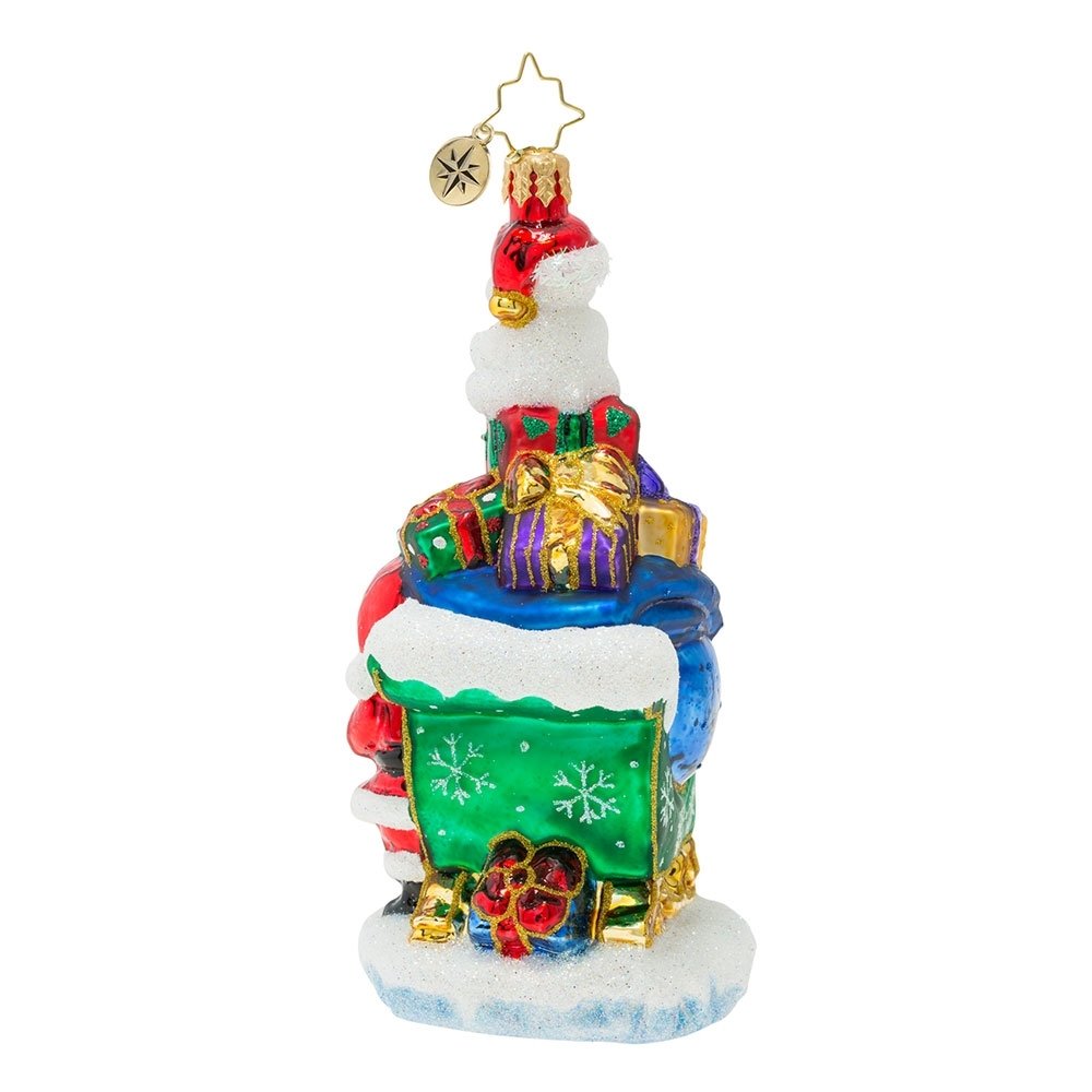 Christmas decorations Christopher Radko &quot;Surprise At The Top!&quot;