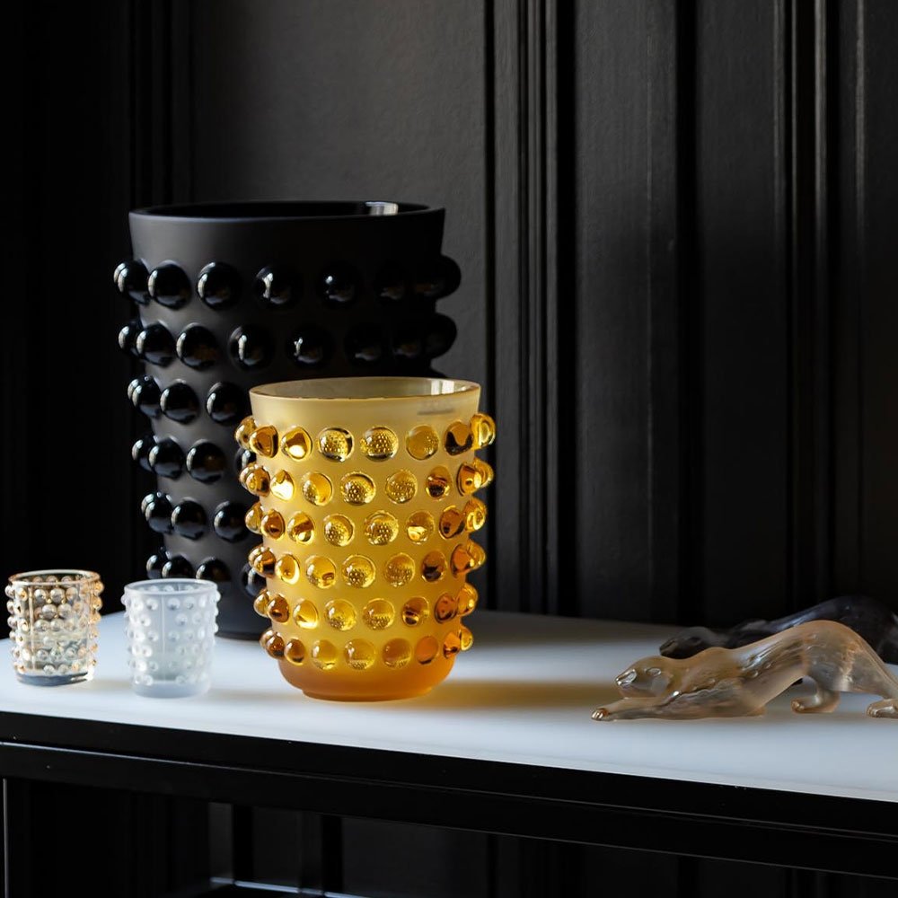 Vase Lalique &quot;Mossi&quot;