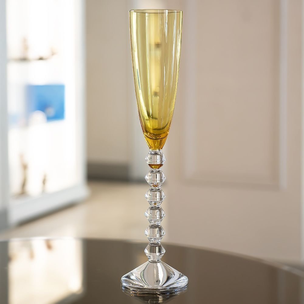 Set of champagne glasses Baccarat &quot;Vega Flutissimo&quot;