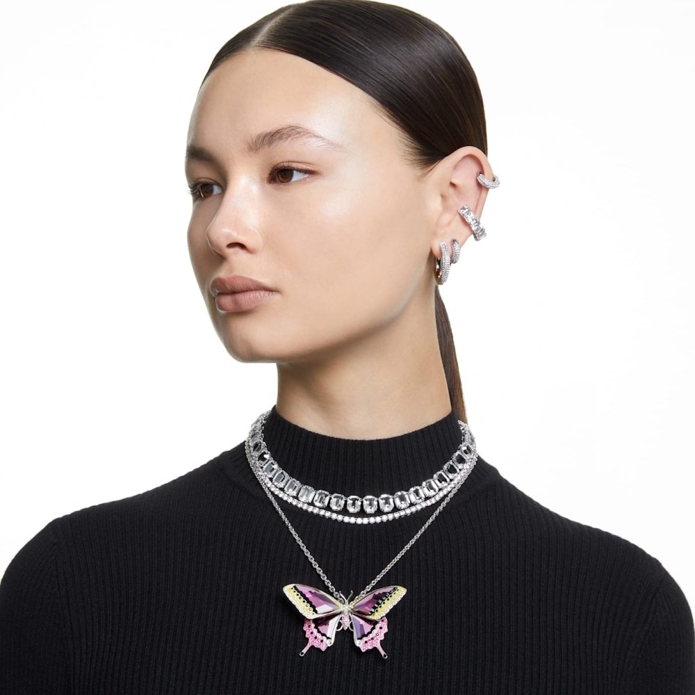Butterfly Necklace w/ Swarovski Crystals – Bijoux by Danielle Holmes