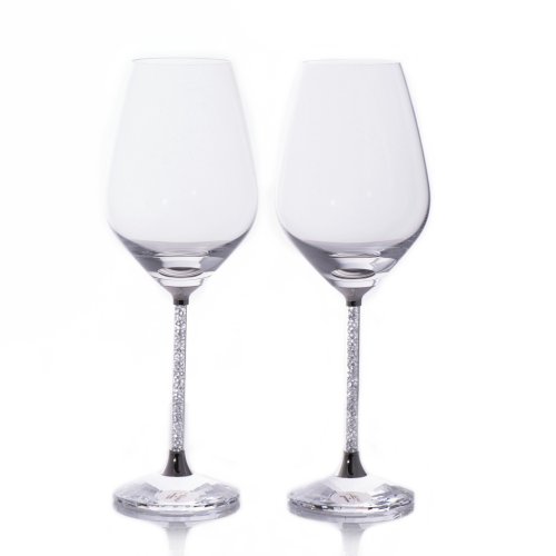 Glasses set for red wine Swarovski "Crystalline" (2 шт)