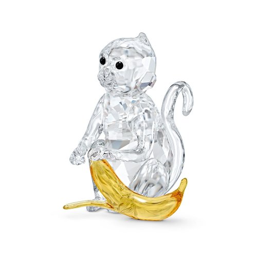 Figure Swarovski "Monkey with banana"