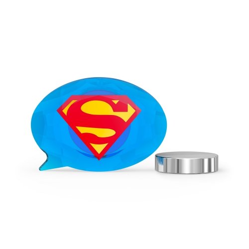 Фигурка магнит Swarovski "Логотип Супермэн"