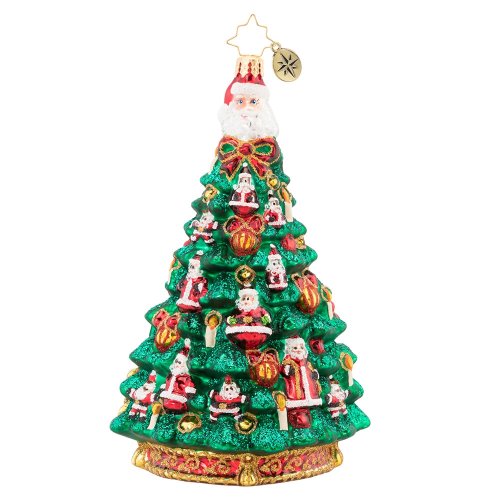 Christmas decorations Christopher Radko "Santa Christmas Tree"