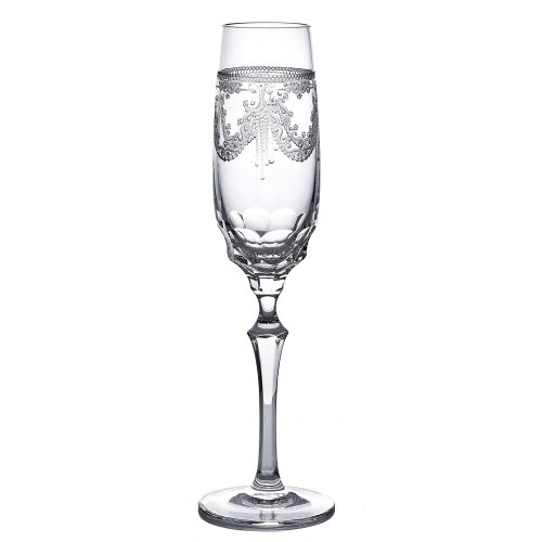 Wineglass for champagne Varga Art Crystal "Countess"