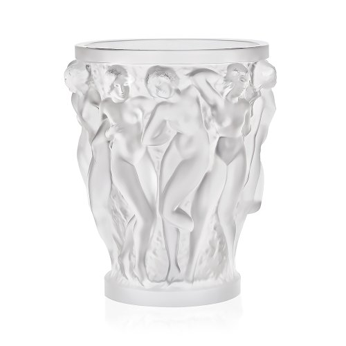 Vase Lalique "Bacchantes" gash