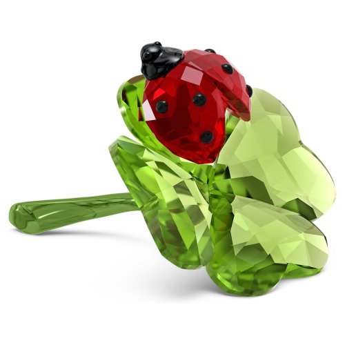 Figure Swarovski "Ladybug on clover"