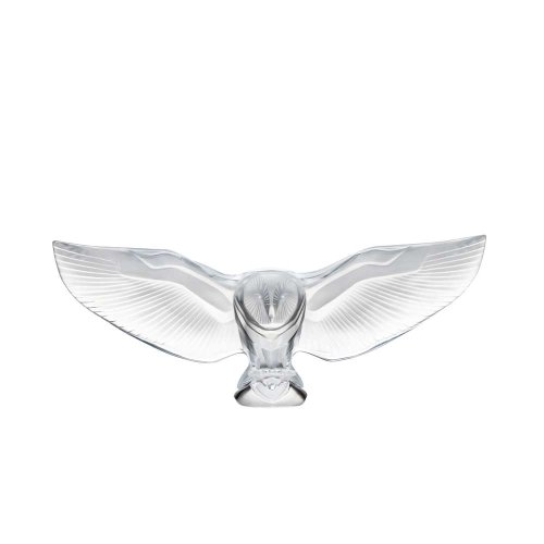 Фігурка Lalique "Совы - амазонки" прозрачная
