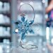 Рождественское украшение Swarovski "Снежинка Frozen", фото №2