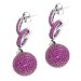 Серьги-пусеты JCM London "double chain ball earrings" / JCM_ER_BALL_SMK, фото №1